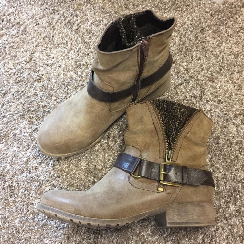 Jelly pop suede booties